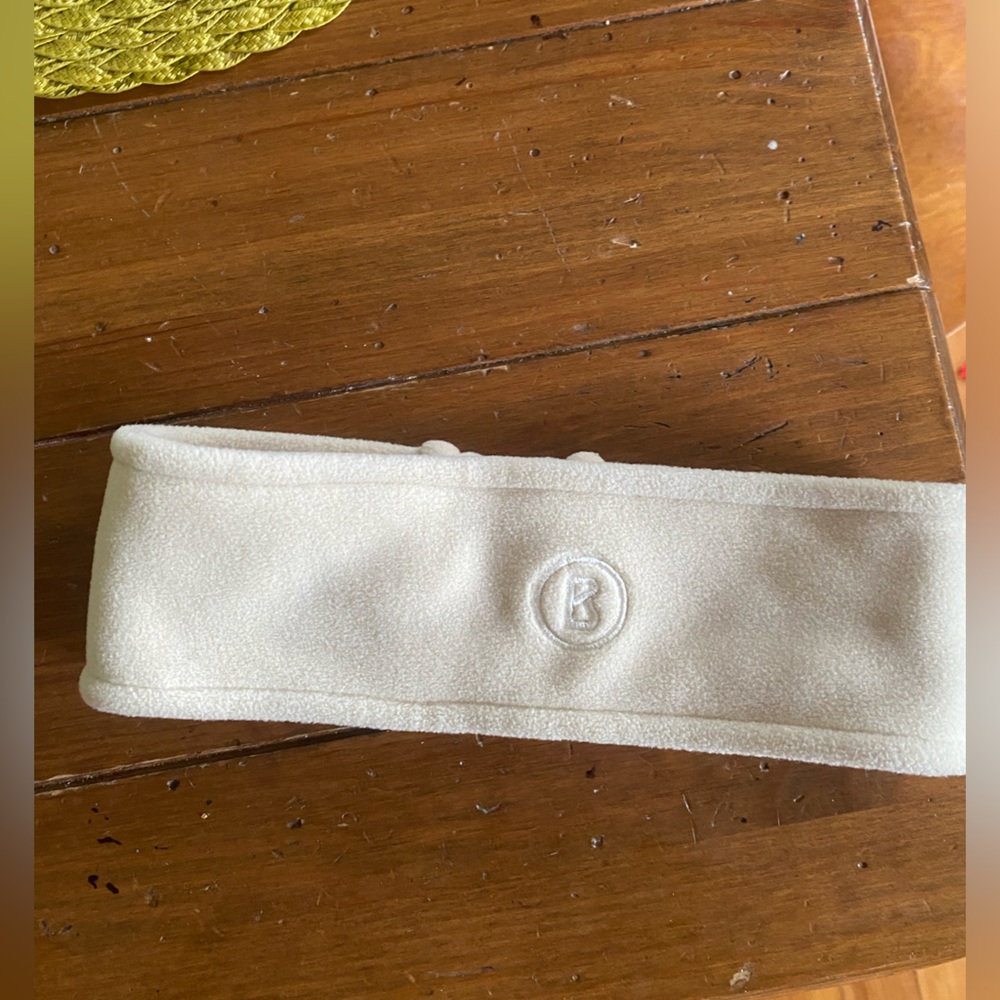 Bogner Cream Fleece Headband made in Germany